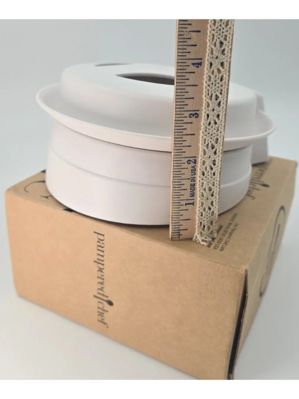 Pampered Chef Close and Cut 1118 Cut Multipurpose Food Slicer Cut Safely